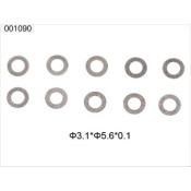 Spacer Washer 3.1*5.6*0.1 x10pcs Belt CP by ESKY Spacer Washer 3.1*5.6*0.1 x10pcs Belt CP by ESKY