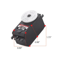 HS-77BB Servo Low Profile 5.5kg/cm, 0.14sec, @6v 44x23x25mm 35g by Hitec HS-77BB Servo Low Profile 5.5kg/cm, 0.14sec, @6v 44x23x25mm 35g by Hitec