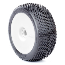 1:8 BUGGY GRIDIRON II (SUPER SOFT - LONG WEAR) EVO WHEEL PRE MOUNTED WHITE by AKA SRP $62.05 1:8 BUGGY GRIDIRON II (SUPER SOFT - LONG WEAR) EVO WHEEL PRE MOUNTED WHITE by AKA SRP $62.05