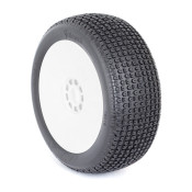 1:8 BUGGY CATAPULT (SOFT) EVO WHEEL PRE-MOUNTED WHITE by AKA SRP $91.38
