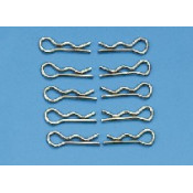 Body Clips small (22 x 7mm) 10 per pk Body Clips small (22 x 7mm) 10 per pk