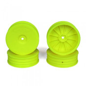 Speedline Buggy Wheels for Associated B64 - B64D / TLR 22 3.0 - 4.0 / Front / YELLOW / 4Pcs 2.2in SRP $37.06 Speedline Buggy Wheels for Associated B64 - B64D / TLR 22 3.0 - 4.0 / Front / YELLOW / 4Pcs 2.2in SRP $37.06