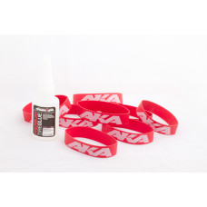 AKA TIRE GLUING KIT 20g (includes glue and 4 bands) by AKA SRP $24.60 AKA TIRE GLUING KIT 20g (includes glue and 4 bands) by AKA SRP $24.60