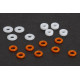 Shock seals and guides maintenance pack Agama N1 N2 1/8th Buggy SRP $11.38