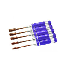 Arrowmax Nut Driver Set 3/16, 1/4, 5/16, 11/32, & 3/8 Inch X 100MM - 4pcs Arrowmax Nut Driver Set 3/16, 1/4, 5/16, 11/32, & 3/8 Inch X 100MM - 4pcs