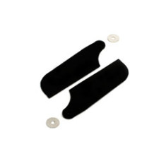 Tail Rotor Set, Black: B450 Tail Rotor Set, Black: B450