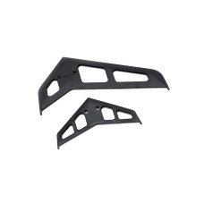 Stabilizer Fin Set Black: B500 3D/X Stabilizer Fin Set Black: B500 3D/X