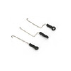 Servo Pushrod Set with ball link: 3pcs