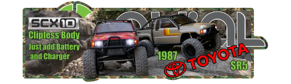 1/10 SCX10 III 1987 Toyota SR5