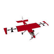 Classic Ugly Stick - Red, Span 180cm, Engine 10cc-15cc 0.13m3 by Seagull Models SRP $714.36