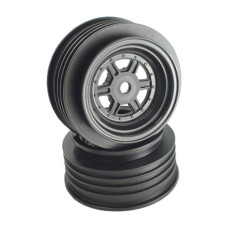 Gambler Front Wheels with 12mm Hex / AE/Losi 22S Sprint Offset / BLACK (4 PC) 1.7/2.2in SRP $40.51 Gambler Front Wheels with 12mm Hex / AE/Losi 22S Sprint Offset / BLACK (4 PC) 1.7/2.2in SRP $40.51