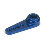 Machined Aluminum Servo Arm Single: Fut Blue