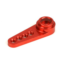 1/2 Machined Aluminum Servo Arm: 24T HRC Red 1/2 Machined Aluminum Servo Arm: 24T HRC Red
