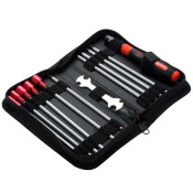 Startup Tool Set: US Skt 3/16, 1/4, 5/16, 11/32, 3/8 Hex.050, 1/16, 5/64, 3/32 Phil #0, #00, #1 Flt #2, #3, #4