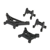 Front/Rear Shock Tower Set: 1:10 4wd All SRP $21.13 Front/Rear Shock Tower Set: 1:10 4wd All SRP $21.13