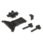 Gear Cover/Kick Plate/Battery Mnts: 1:10 4wd All SRP $23.05 Gear Cover/Kick Plate/Battery Mnts: 1:10 4wd All SRP $23.05