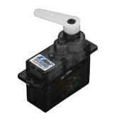 6.0-Gram DS60 Digital Super Sub-Micro, 1.15kg-cm, 0.08 sec/60° @ 6.0V, Nylon, 23.5x10x24mm. Includes Extra-Long 3D Servo Arm 6.0-Gram DS60 Digital Super Sub-Micro, 1.15kg-cm, 0.08 sec/60° @ 6.0V, Nylon, 23.5x10x24mm. Includes Extra-Long 3D Servo Arm