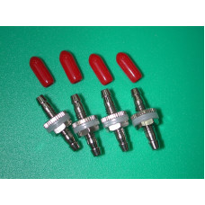 Bulkhead two way connector, 4pcs, by CY.