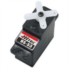 HS-53 Servo Economy Feather 4.8V 1.5kg/0.14 sec, 6.0V 1.9kg/0.11 sec 22.8x11.6x22.6mm, 8g by Hitec HS-53 Servo Economy Feather 4.8V 1.5kg/0.14 sec, 6.0V 1.9kg/0.11 sec 22.8x11.6x22.6mm, 8g by Hitec