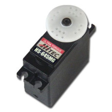 HS-645MG Servo Ultra-Torque, 9.6kg, 0.2/sec @ 6v, Dual Ball Bearing, 55.2g, 40.6x19.8x37.8mm HS-645MG Servo Ultra-Torque, 9.6kg, 0.2/sec @ 6v, Dual Ball Bearing, 55.2g, 40.6x19.8x37.8mm