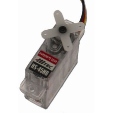 HS-45HB Servo Premium Feather, 4.8V 1.0kg/cm 0.14 sec, 8g, 23.6x9.8x22.4 by Hitec. HS-45HB Servo Premium Feather, 4.8V 1.0kg/cm 0.14 sec, 8g, 23.6x9.8x22.4 by Hitec.