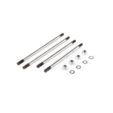 FR/RR Shock Shaft Set & Hardware: Baja Rey by LOSI