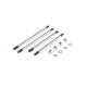 FR/RR Shock Shaft Set & Hardware: Baja Rey by LOSI