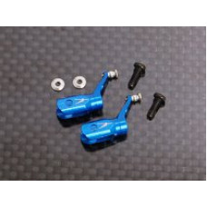 MCPX Metal Blade Grip w/ angular-contacted bearing -Blue