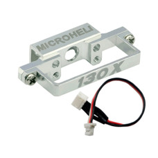 Aluminum DS35 Tail Servo Mount w/Cable: Blade 130X Pair With EFLRDS35 Servo Aluminum DS35 Tail Servo Mount w/Cable: Blade 130X Pair With EFLRDS35 Servo