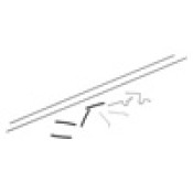 Elevator and Rudder Pushrod Set: UM P-51 Elevator and Rudder Pushrod Set: UM P-51