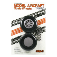 3 1/4 Inch SCALE DIAMOND TREAD WHEEL  (pair) by Robart SRP $60.49
