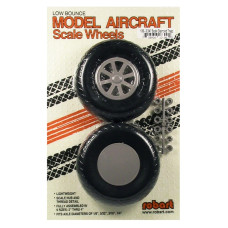 3 3/4 Inch SCALE DIAMOND TREAD WHEELS  (pair) by Robart SRP $69.15
