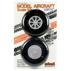 4 Inch SCALE DIAMOND TREAD WHEELS  (pair) by Robart SRP $69.15