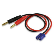 EC3 - Banana plug Charge Lead, by RC Pro EC3 - Banana plug Charge Lead, by RC Pro