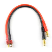 T Plug - Banana plug Charge lead, by RC Pro T Plug - Banana plug Charge lead, by RC Pro