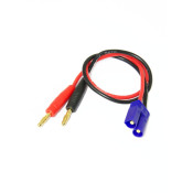 EC5 - Banana plug Charge lead, by RC Pro EC5 - Banana plug Charge lead, by RC Pro
