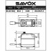 Savox HV STD size 30kg/cm, Digital Brushless Motor Servo, 0.07sec, 8.4V, 69g, 40.3x20.2x38.5mm SRP $213.95