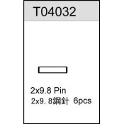 2 X9.8 PIN TC02C EVO, TM2V2, TM2SC 2 X9.8 PIN TC02C EVO, TM2V2, TM2SC
