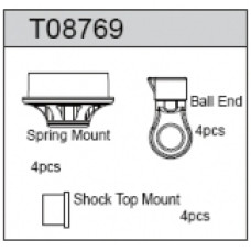 Spring Mount/Shock Top Mount, Team C Spring Mount/Shock Top Mount, Team C
