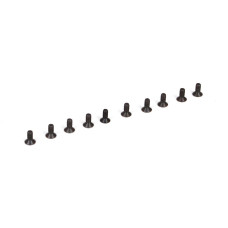 Flat Head Screws, M2.5 x 6mm (10) Flat Head Screws, M2.5 x 6mm (10)