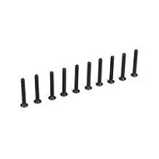 Flat Head Screws, M3 x 25mm (10)
