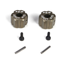 Rear Hex, Standard Width, Aluminum: 22SCT by TLR SRP $62.31