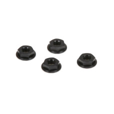 M4 Aluminum Serrated Nuts, Low Profile, Black (4) SRP $19.96 M4 Aluminum Serrated Nuts, Low Profile, Black (4) SRP $19.96
