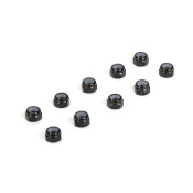 M3 (3mm) Aluminum Lock Nuts, Black (10) by TLR SRP $35.16