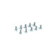 Cap Head Screws, M3 x 8mm (10) (Silver)