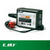 Li Pol Balance Charger for 2-3 cells (7.4-11.1V) Output 0.8A, input 12-15VDC ESKY HBV2, LAMA, #EK2-0851, by ESKY Li Pol Balance Charger for 2-3 cells (7.4-11.1V) Output 0.8A, input 12-15VDC ESKY HBV2, LAMA, #EK2-0851, by ESKY