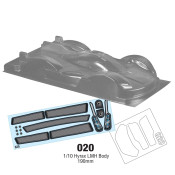 1/10 Hyrax LMH 190mm LeMans Hyper Car by Team C SRP $74.95