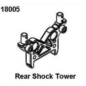 Rear Shock Tower, RCPRO 1/18 MT Rear Shock Tower, RCPRO 1/18 MT
