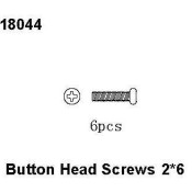 Button Head Screws 2*6, RCPRO 1/18 MT