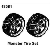 Monster Tire Pair, RCPRO 1/18 MT Monster Tire Pair, RCPRO 1/18 MT